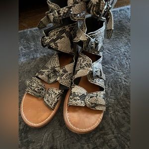 Free Bird Cleopatra Gladiator Sandals- used but in great condition